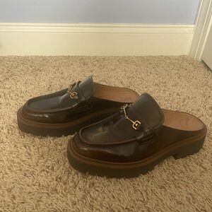 Sam Edelman Brown Leather Loafers